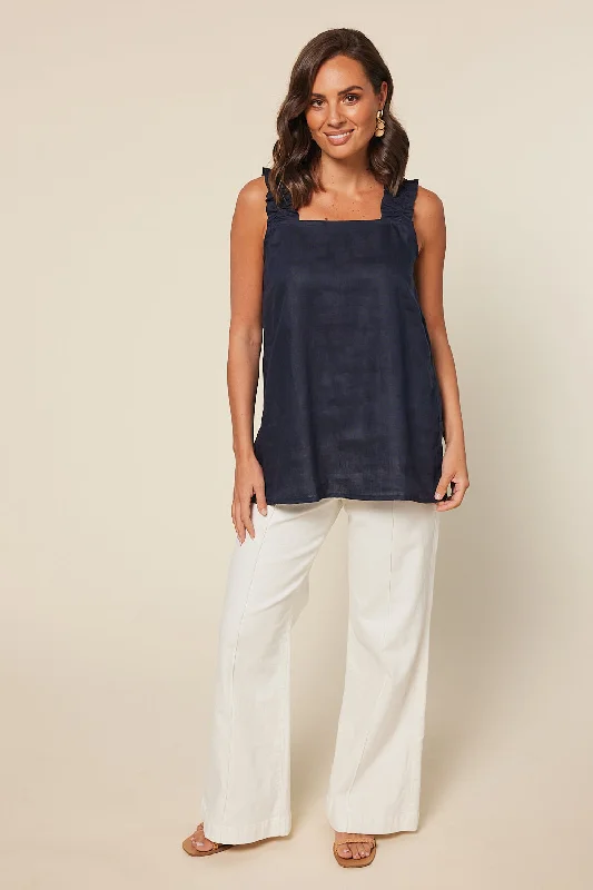 claire-linen-summer-top-in-navy