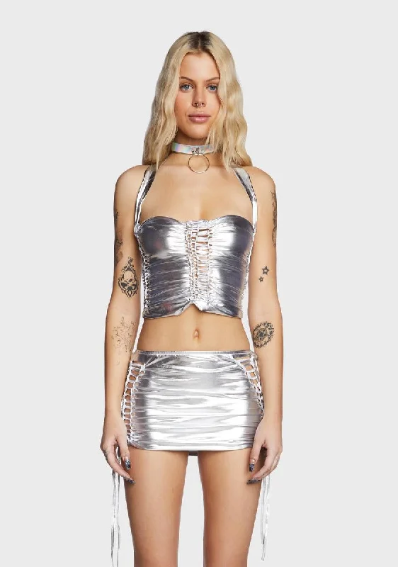 Dance Floor Queen Crop Top