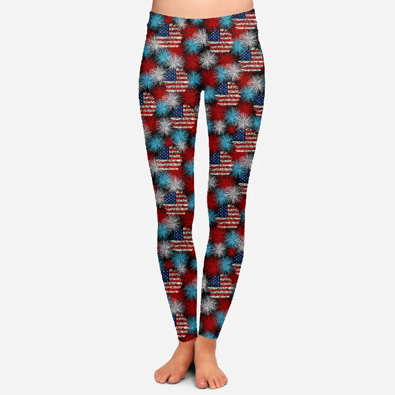 RTS - Fireworks Leggings