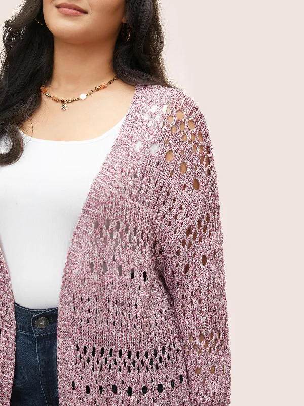 heather-hollow-out-drop-shoulder-cardigan