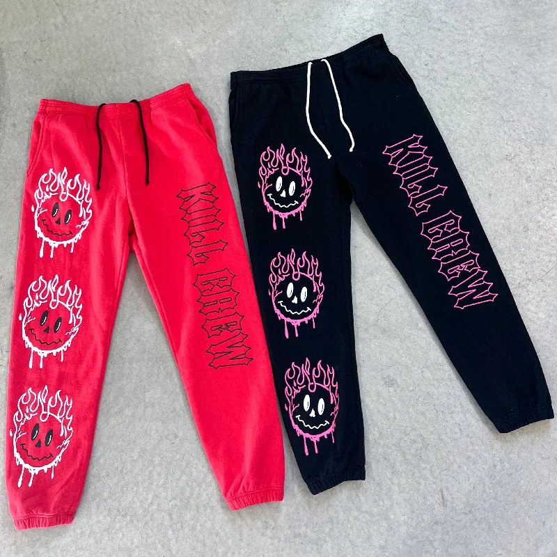 heavyweight-lux-sweatpants-flame-red-black