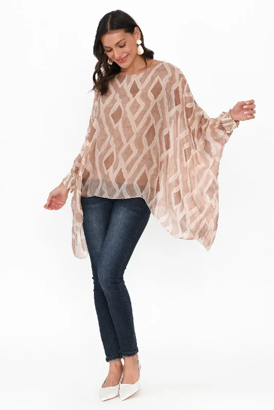 jacari-beige-geo-silk-layer-top