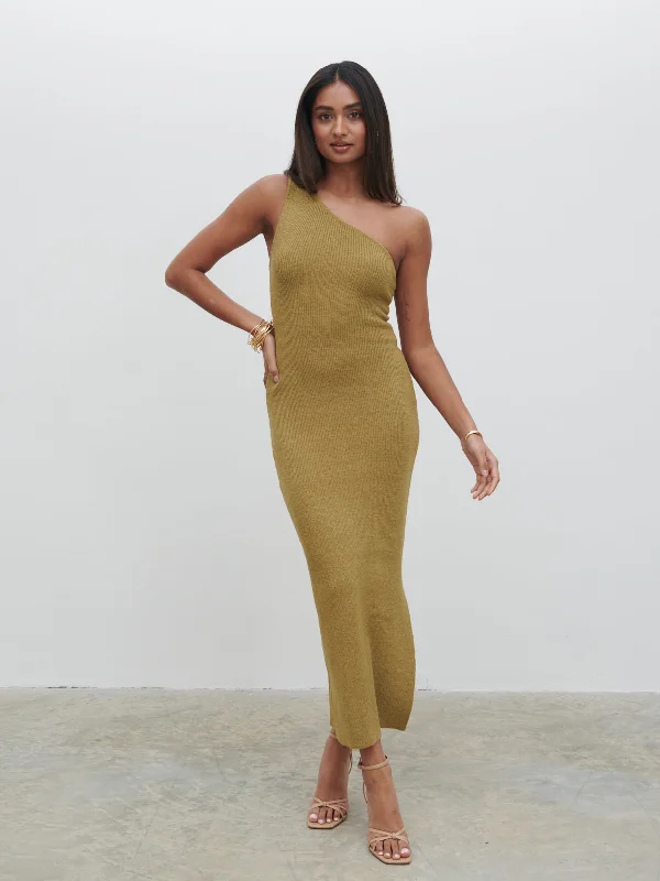 juno-one-shoulder-knit-midaxi-dress-dark-olive