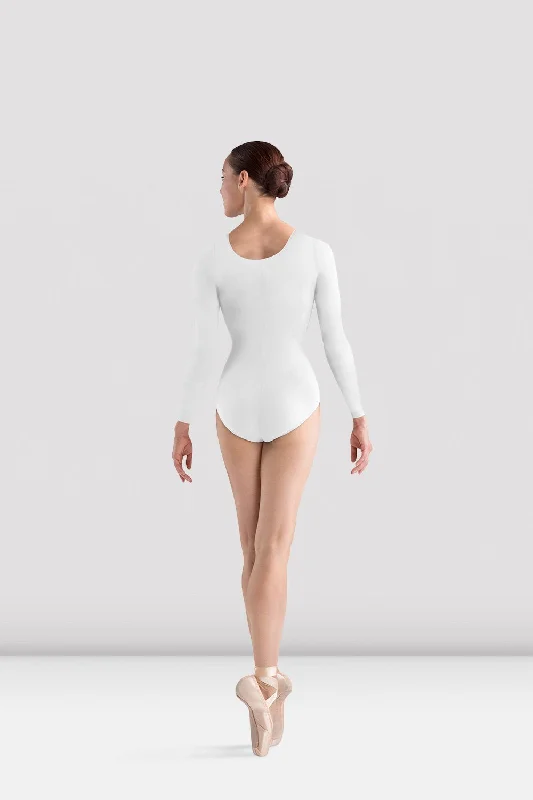 ladies-lepsi-long-sleeve-leotard-white