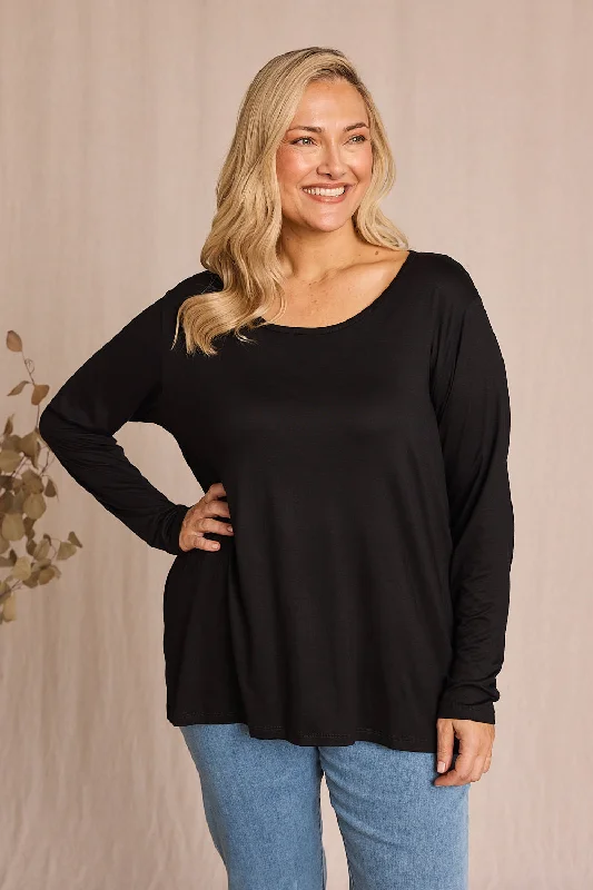 long-sleeve-swing-tee-in-black