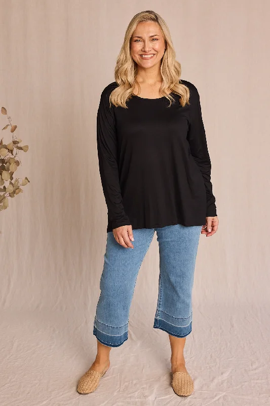 long-sleeve-swing-tee-in-black