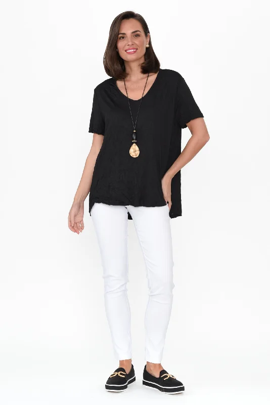 marley-black-cotton-short-sleeve-top