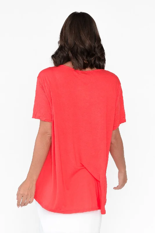 marley-coral-crinkle-cotton-short-sleeve-top