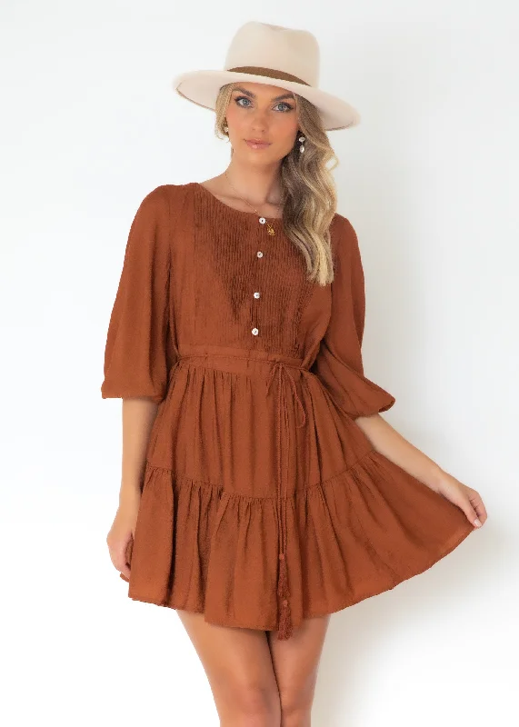 mattie-smock-dress-rust