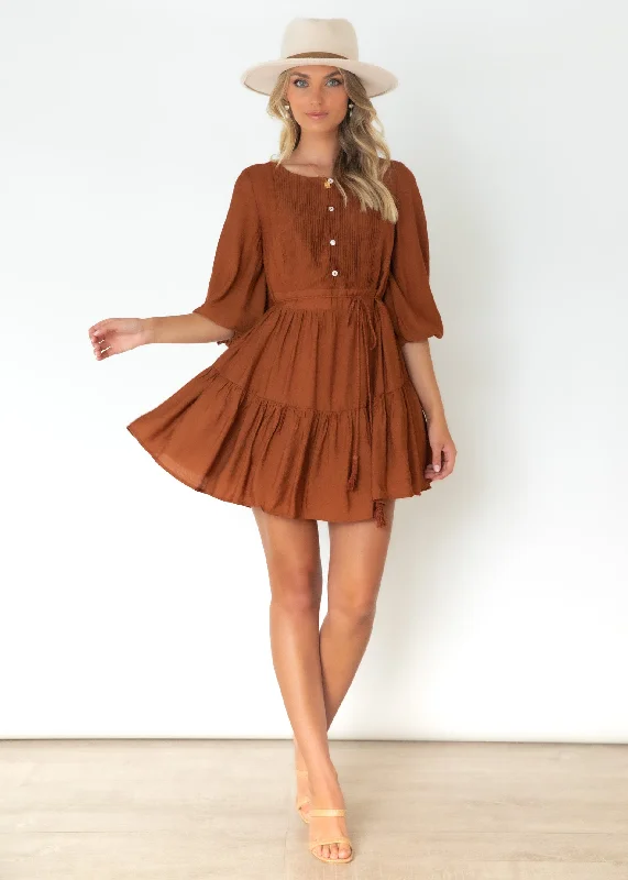 mattie-smock-dress-rust