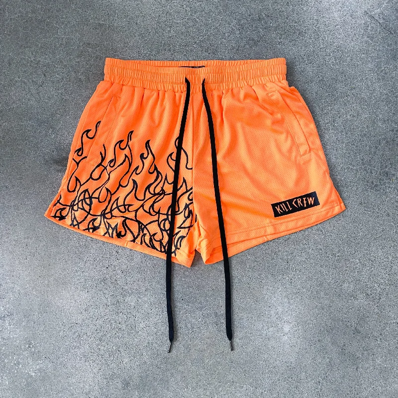 muay-thai-flame-shorts-mid-thigh-cut-neon-orange-black