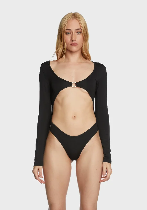 Music Galore Cut Out Bodysuit