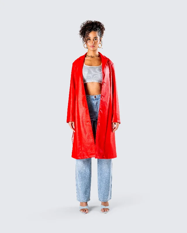 nadja-red-vegan-leather-coat