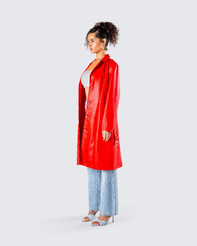 nadja-red-vegan-leather-coat