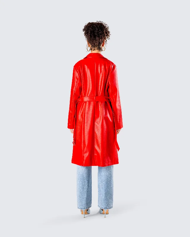 nadja-red-vegan-leather-coat