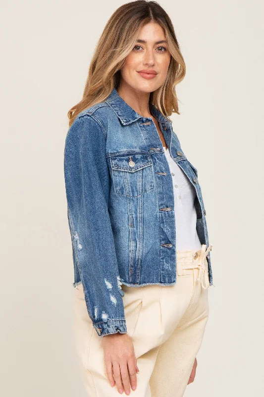 navy-blue-distressed-cropped-maternity-denim-jacket