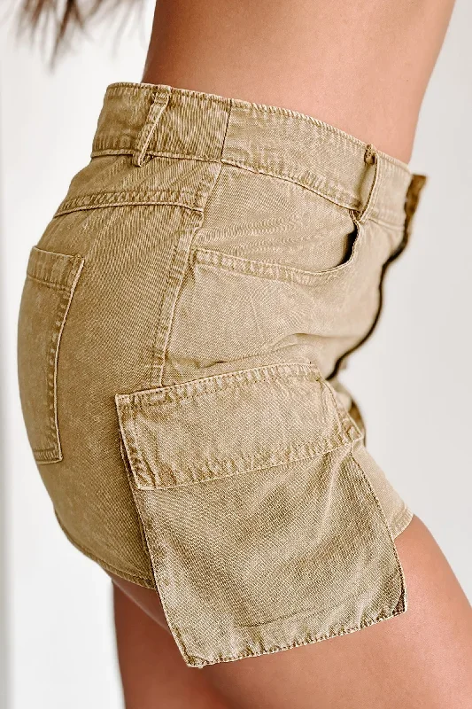 on-your-radar-mineral-wash-cargo-mini-skirt-khaki