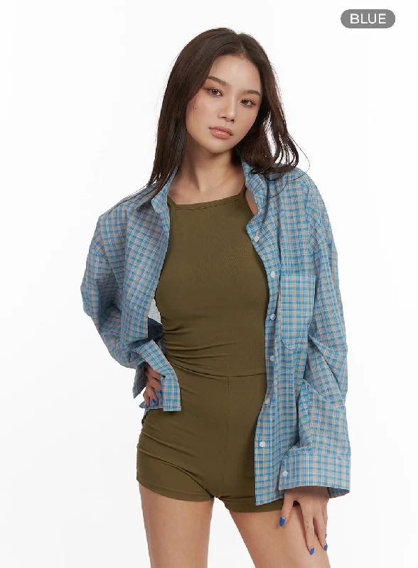 oversize-checkered-shirt-cy423