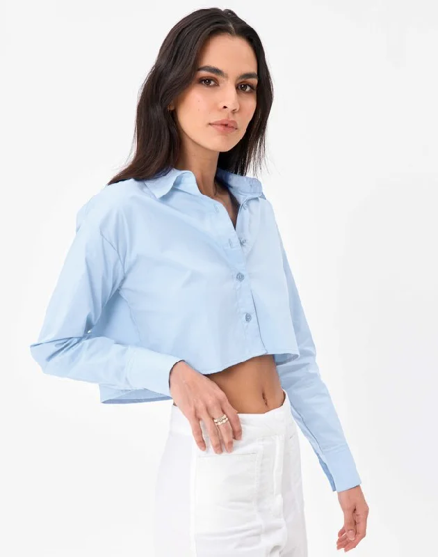 powder-blue-oversized-crop-shirt