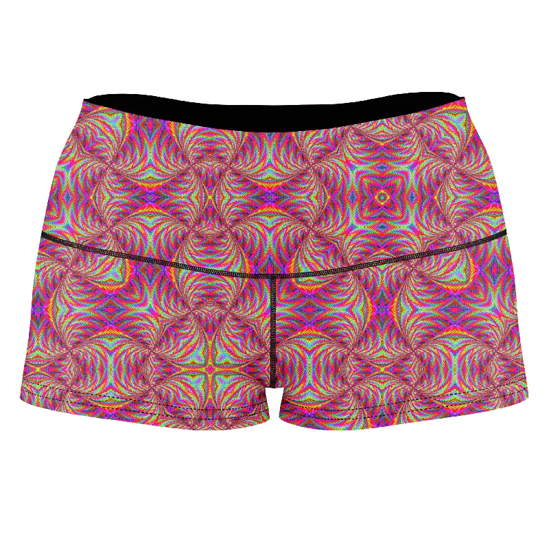 Psy Schism High-Waisted Women's Shorts