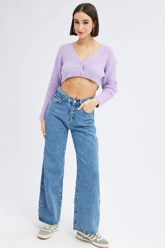 purple-crop-knit-cardigan-v-neck-kn2051-41jb-2