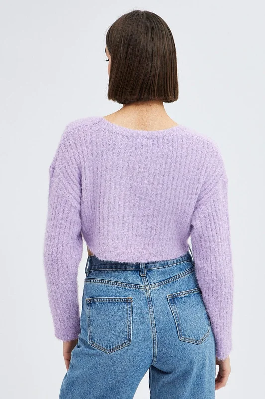 purple-crop-knit-cardigan-v-neck-kn2051-41jb-2