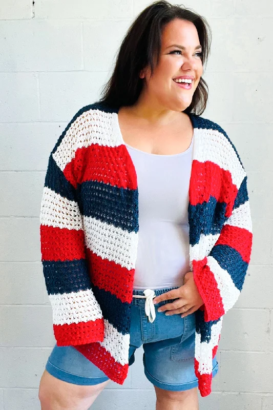 red-white-blue-striped-crochet-open-cardigan