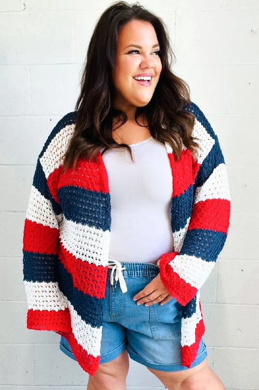 red-white-blue-striped-crochet-open-cardigan