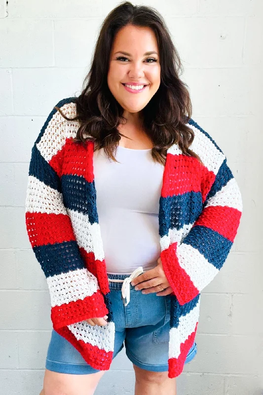 red-white-blue-striped-crochet-open-cardigan