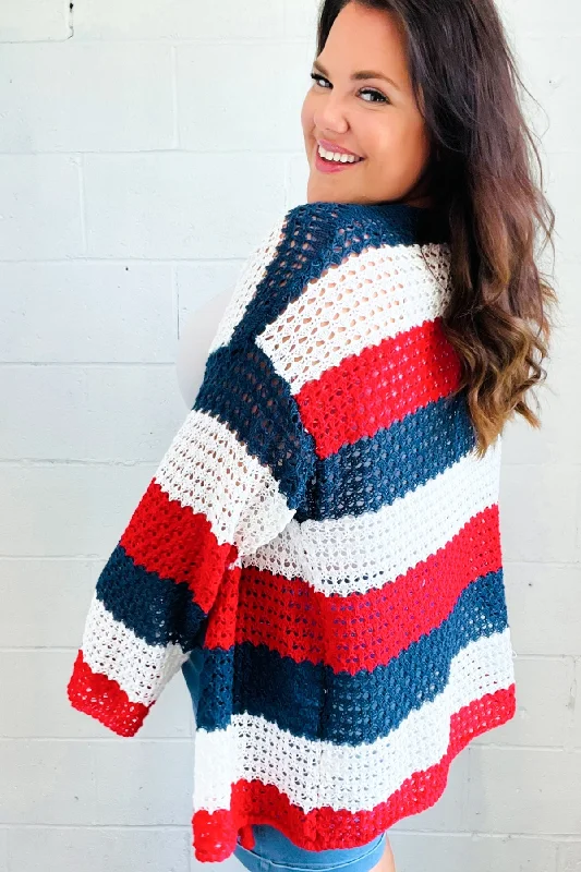 red-white-blue-striped-crochet-open-cardigan