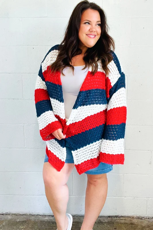 red-white-blue-striped-crochet-open-cardigan