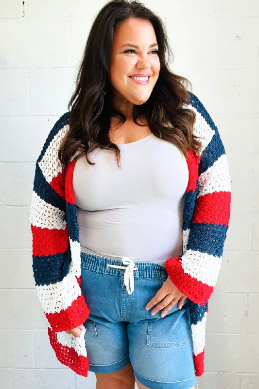 red-white-blue-striped-crochet-open-cardigan