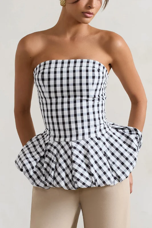 roll-with-it-black-white-gingham-bandeau-ruffle-top-cl134033228