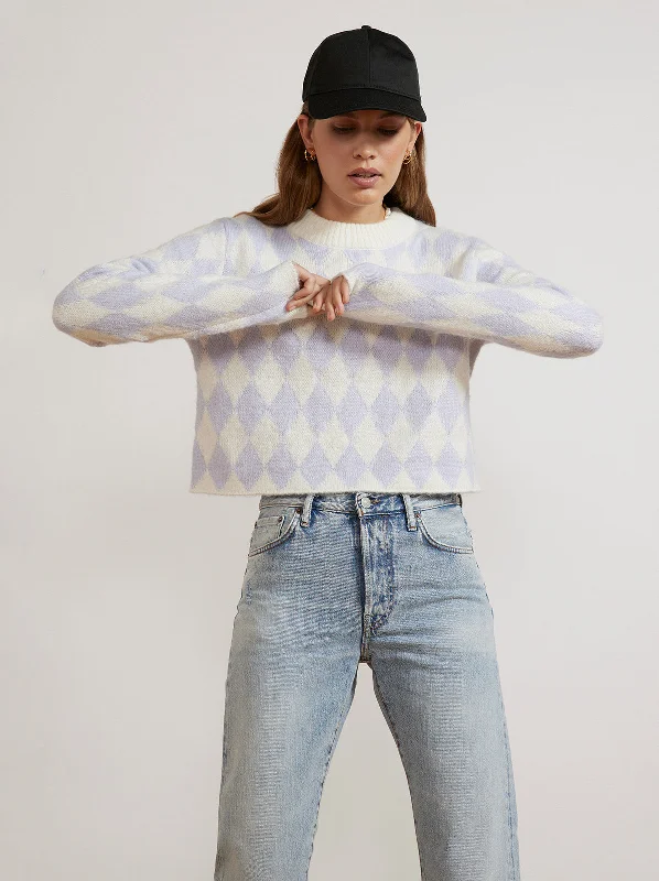 rory-lilac-diamond-checker-sweater