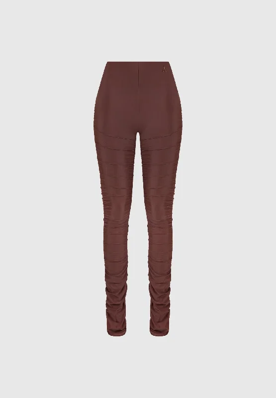 ruched-fit-and-flare-leggings-brown