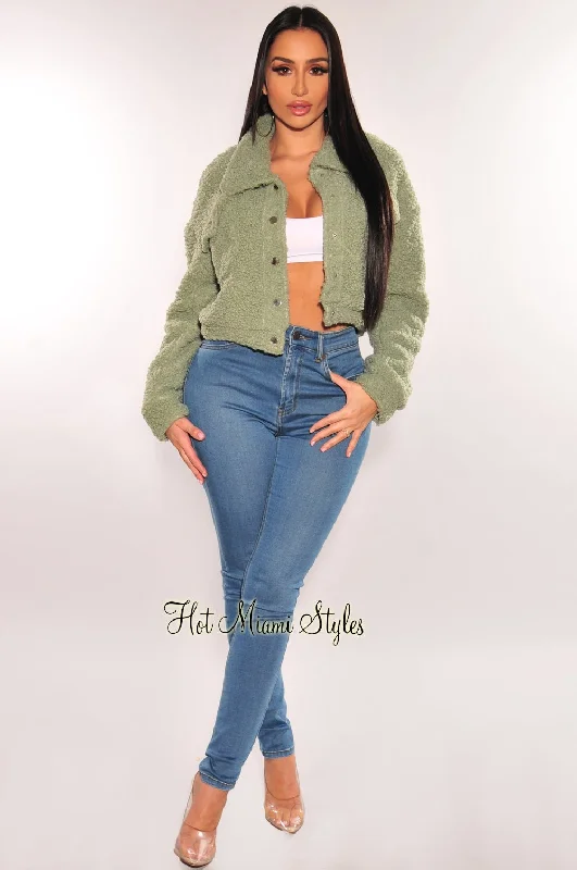 sage-teddy-collared-long-sleeve-cropped-jacket