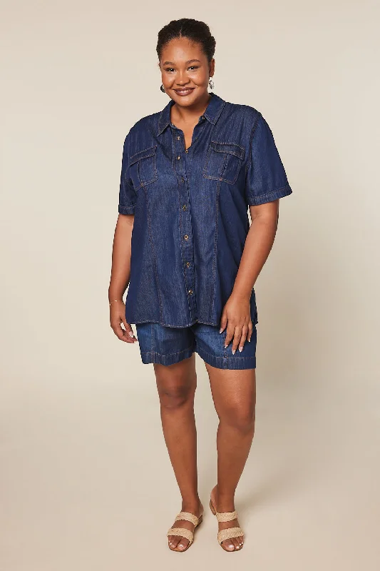 sam-tencel-shirt-short-sleeve-in-dark-wash