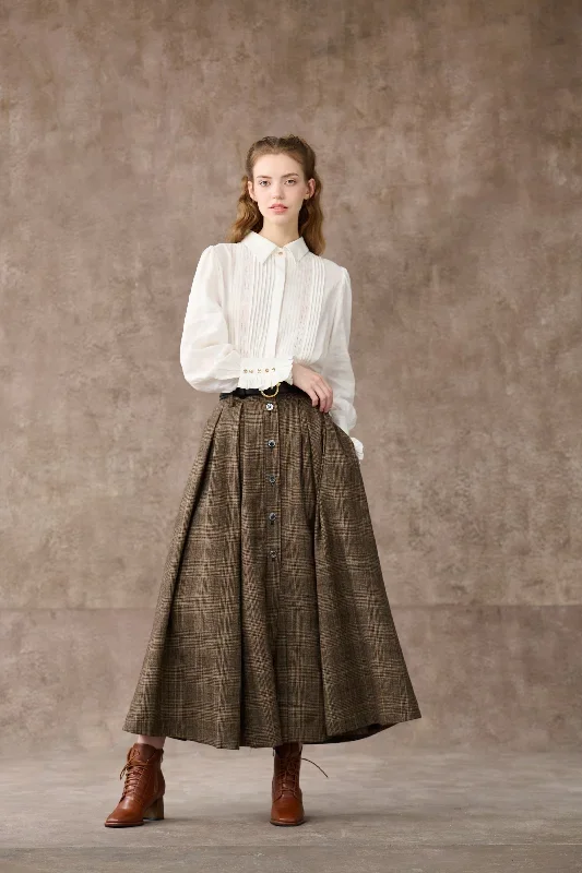 santal-3-retro-plaid-midi-wool-skirt-1