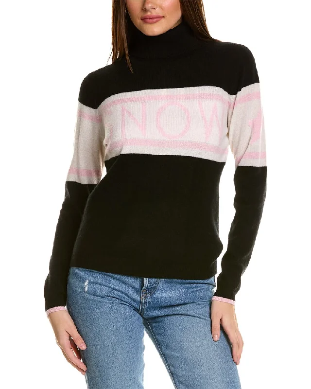 Scott & Scott London Ski Star Roll Neck Cashmere Sweater