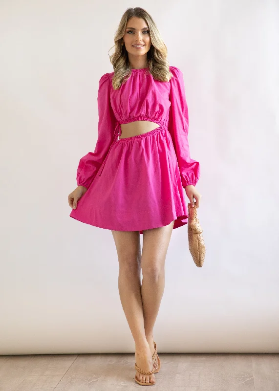 Shaynia Dress - Pink