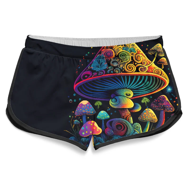 Shroom Melt Women's Retro Shorts