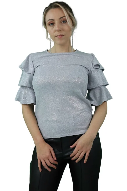 signage-grey-lurex-top-with-sleeve-frills