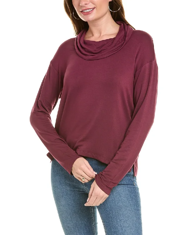 Splendid Supersoft Bliss Cowl Neck Sweater