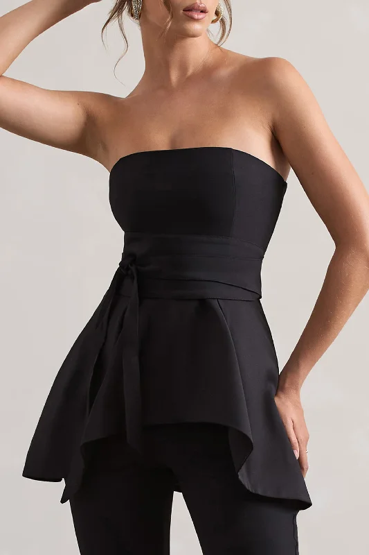 success-black-bandeau-high-low-tie-waist-top-cl133343002