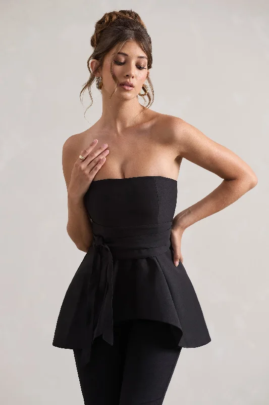 success-black-bandeau-high-low-tie-waist-top-cl133343002