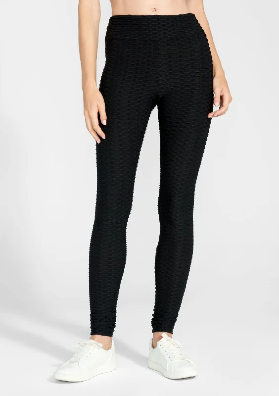 Tall Honeycomb Ruched Legging