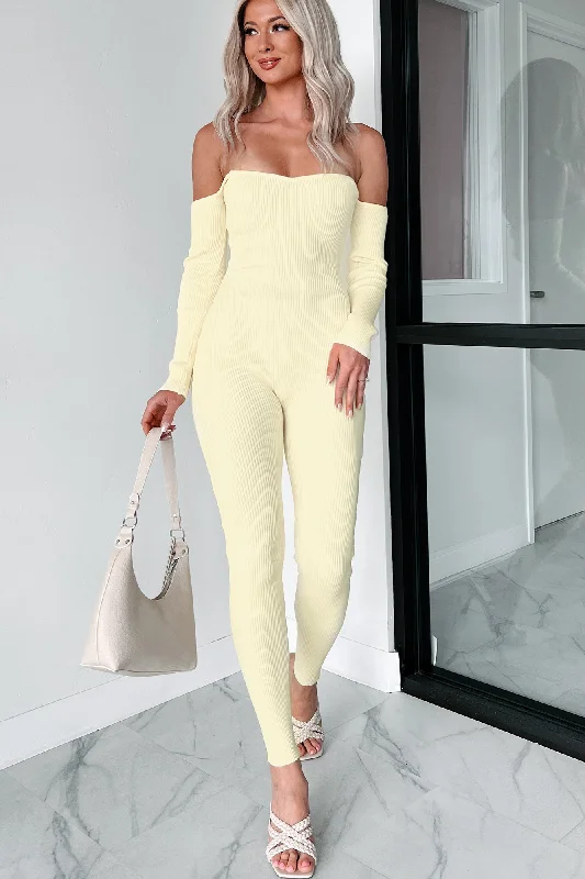 telling-secrets-off-the-shoulder-ribbed-catsuit-yellow