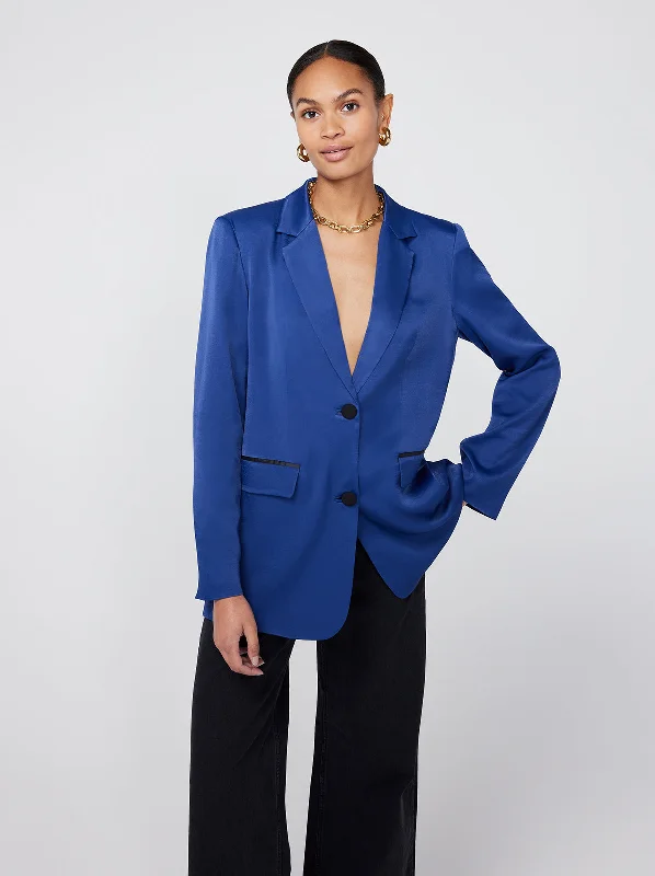 tessa-navy-satin-blazer