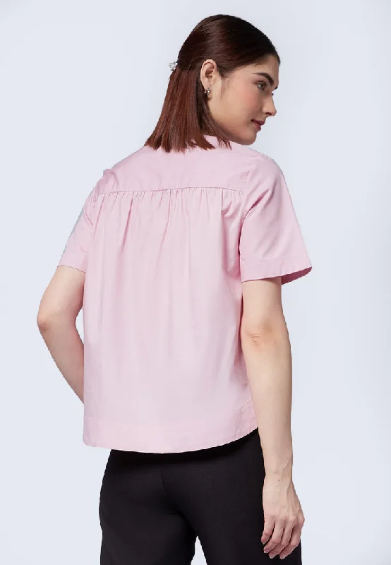 v-neck-panel-short-sleeve-blouse-24c053-soft-pink