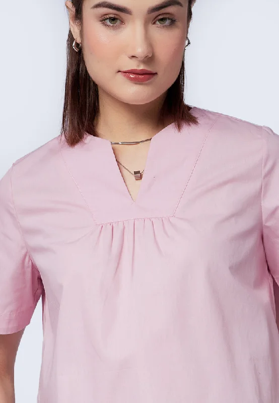 v-neck-panel-short-sleeve-blouse-24c053-soft-pink